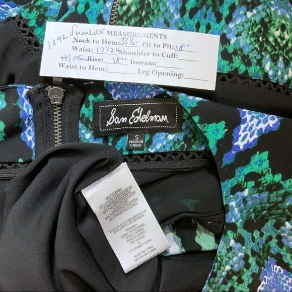 Sam Edelman Illusion Panel Shift Dress size S - Picture 7 of 7